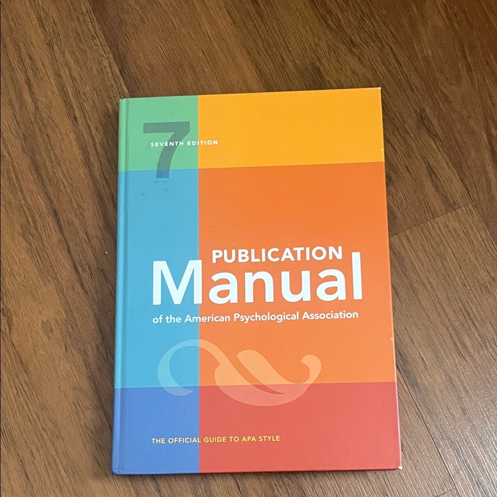 APA Publication Manual